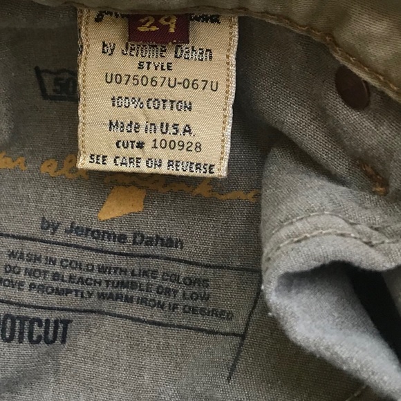 7 for all mankind tan bootcut pants size 29 - Picture 4 of 4